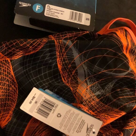 Speedo Women Cyclone One Piece Swimsuit 26, 30 - Picture 6 of 8